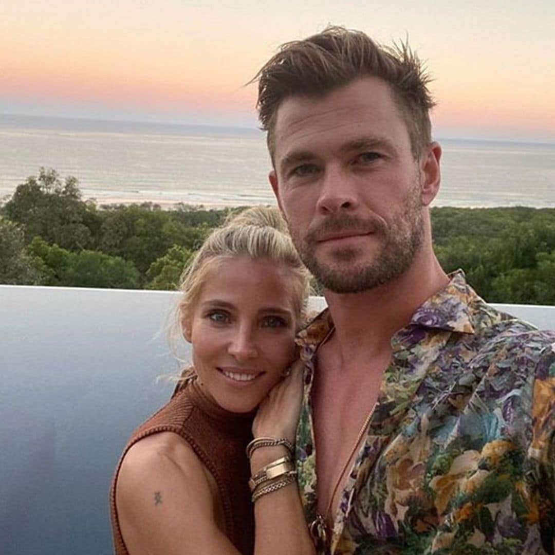 Elsa Pataky y Chris Hemsworth, de 'estreno' en su propia casa