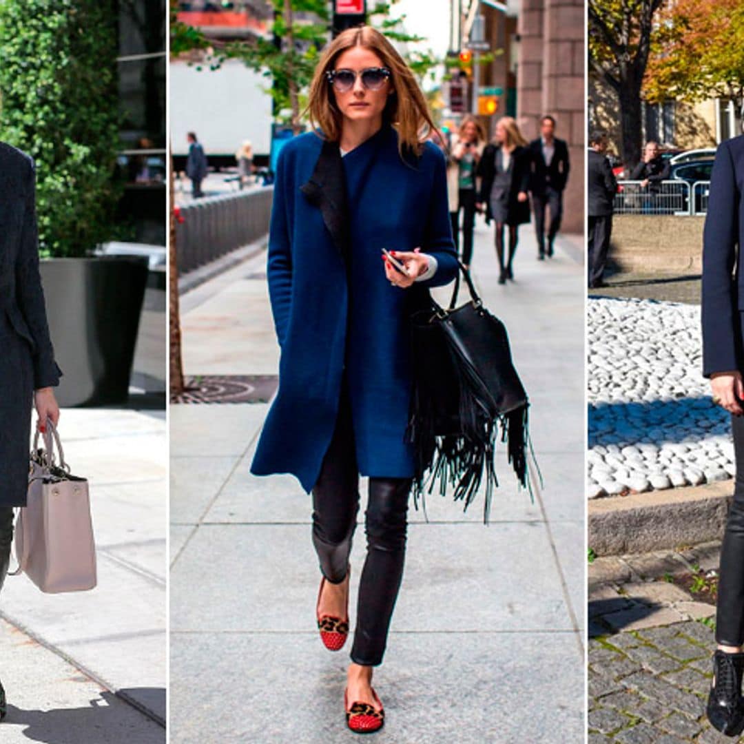 ¿Azul marino y negro? ¡Sí, se puede... con estos trucos de Olivia Palermo!