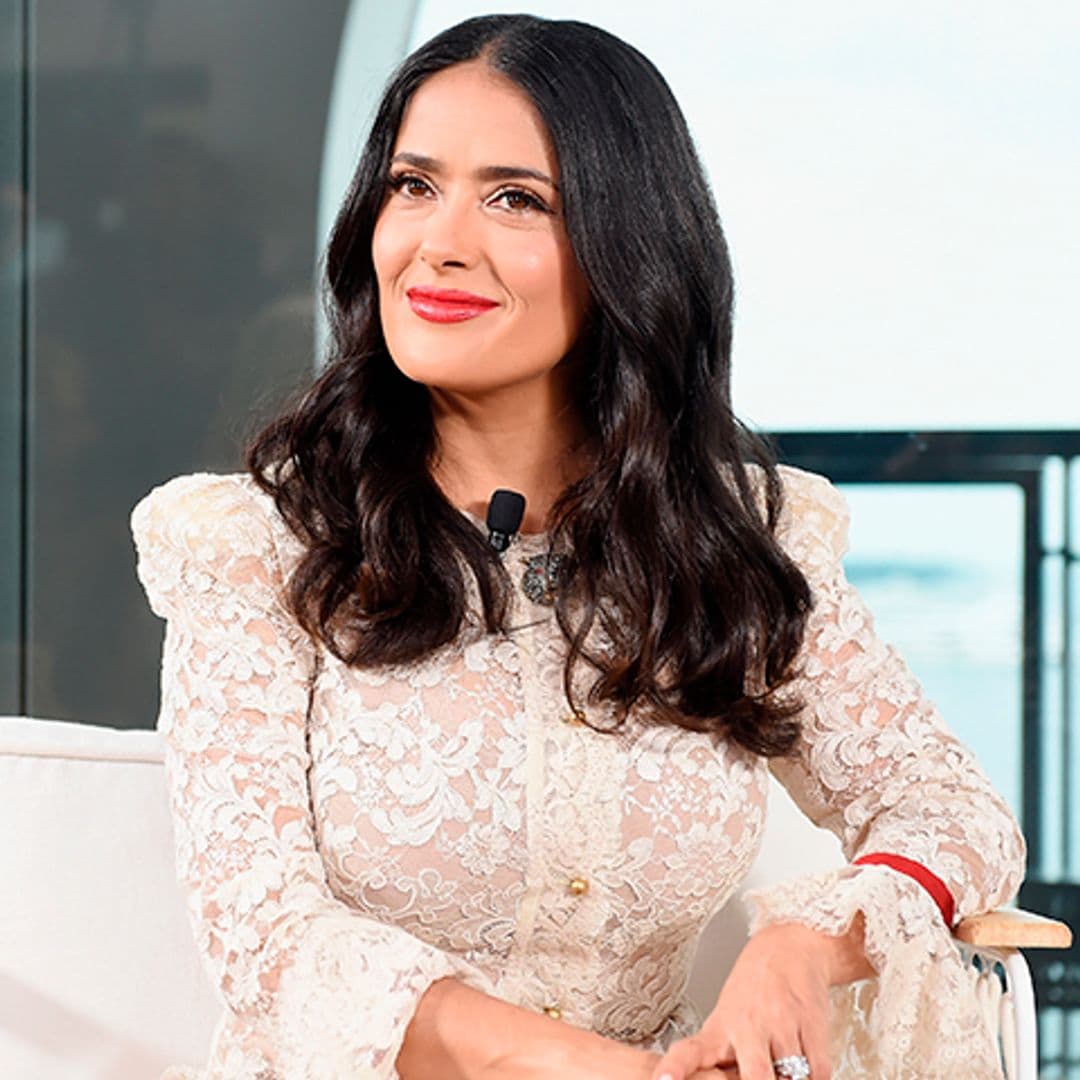 Salma Hayek sin maquillaje, tras los pasos de su amiga Penélope Cruz