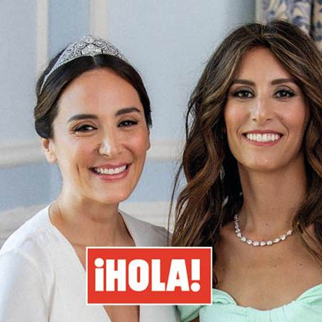 Ana Boyer sorprende en la boda de Tamara con su look de invitada más especial