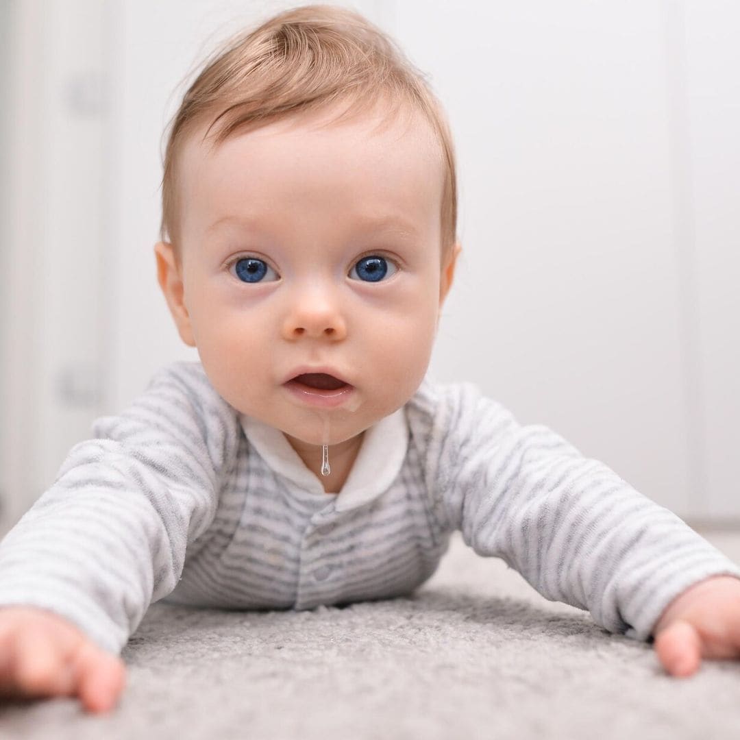 ¿Cuándo es preocupante el babeo del niño?