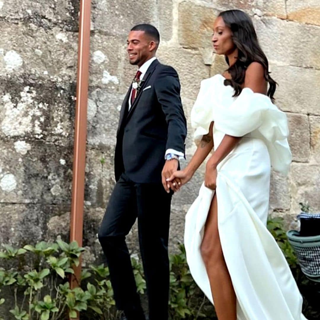 Ana Peleteiro y Benjamin Compaoré ¡ya son marido y mujer!: así ha sido su preciosa boda gallega