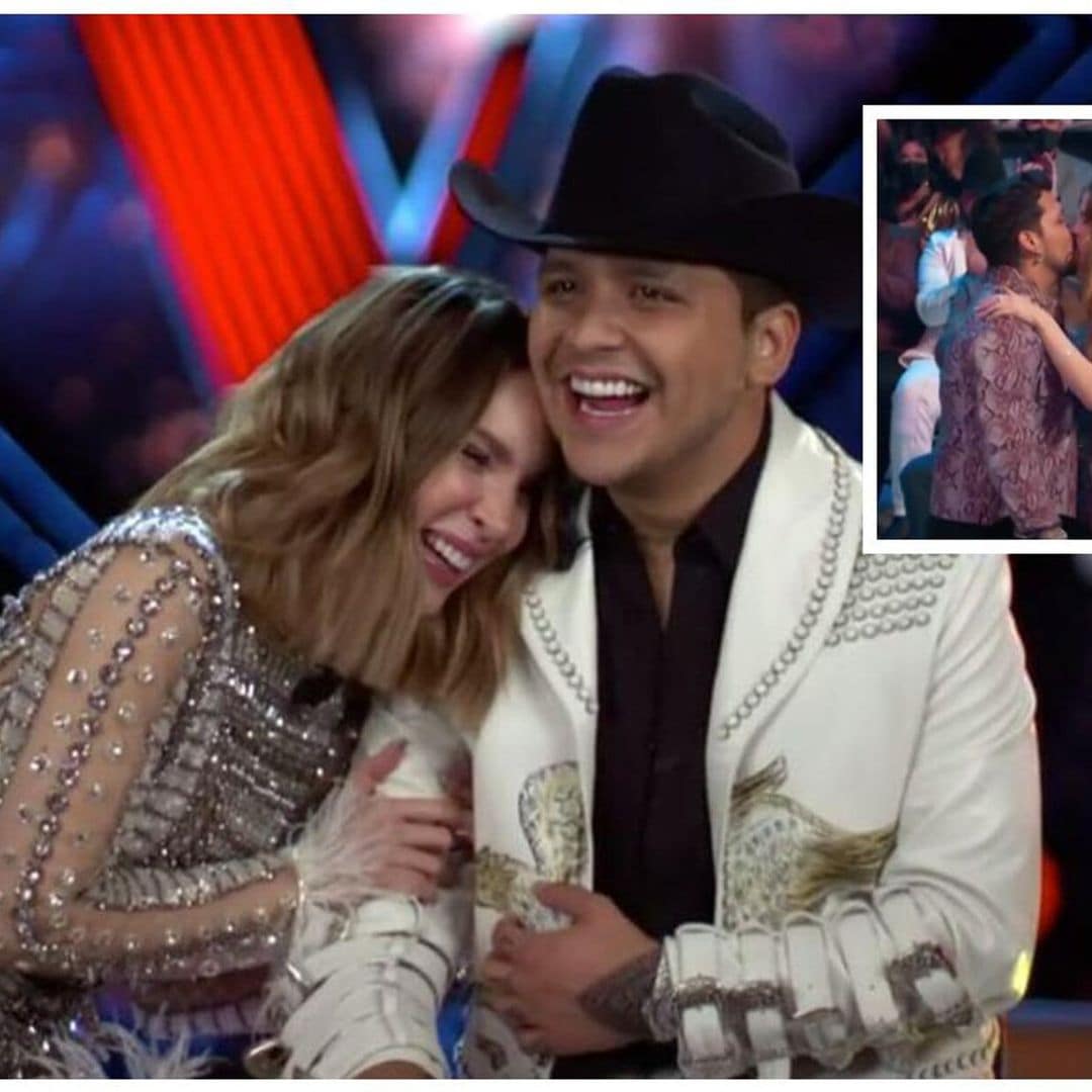 Christian Nodal celebra con Belinda su triunfo en los Latin Billboard