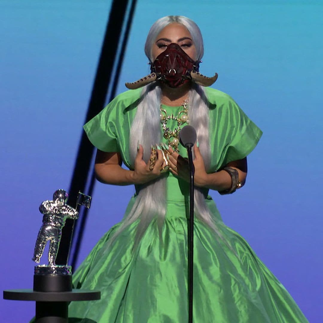 Lady Gaga, la estrella de los MTV VMAs con sus extravagantes mascarillas