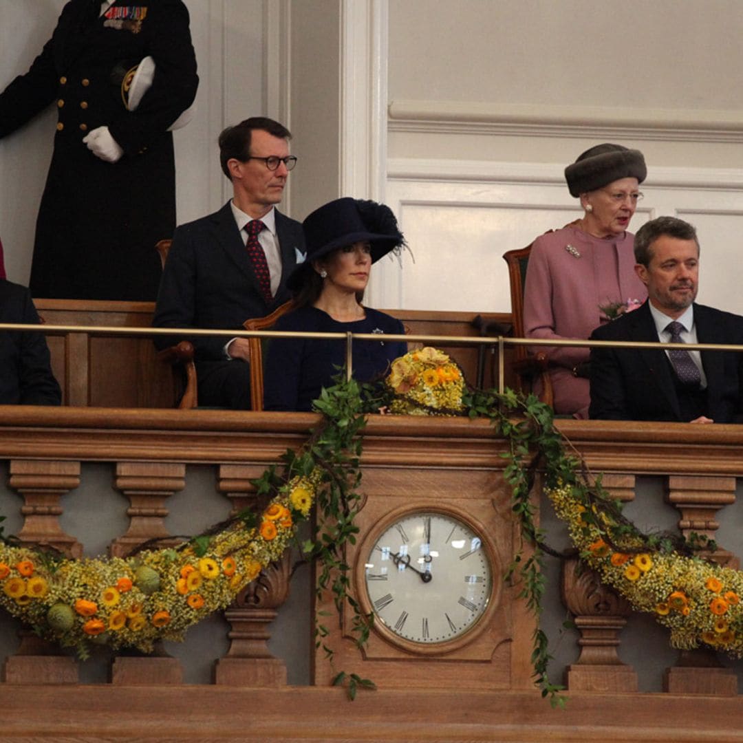 Federico y Mary de Dinamarca estrenan reinado junto a sus regentes, incluido el príncipe Joaquín, y su hijo Christian