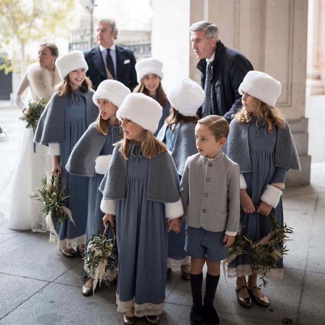 14 niños de arras en bodas de invierno que destacaron y nos sirven de inspiración