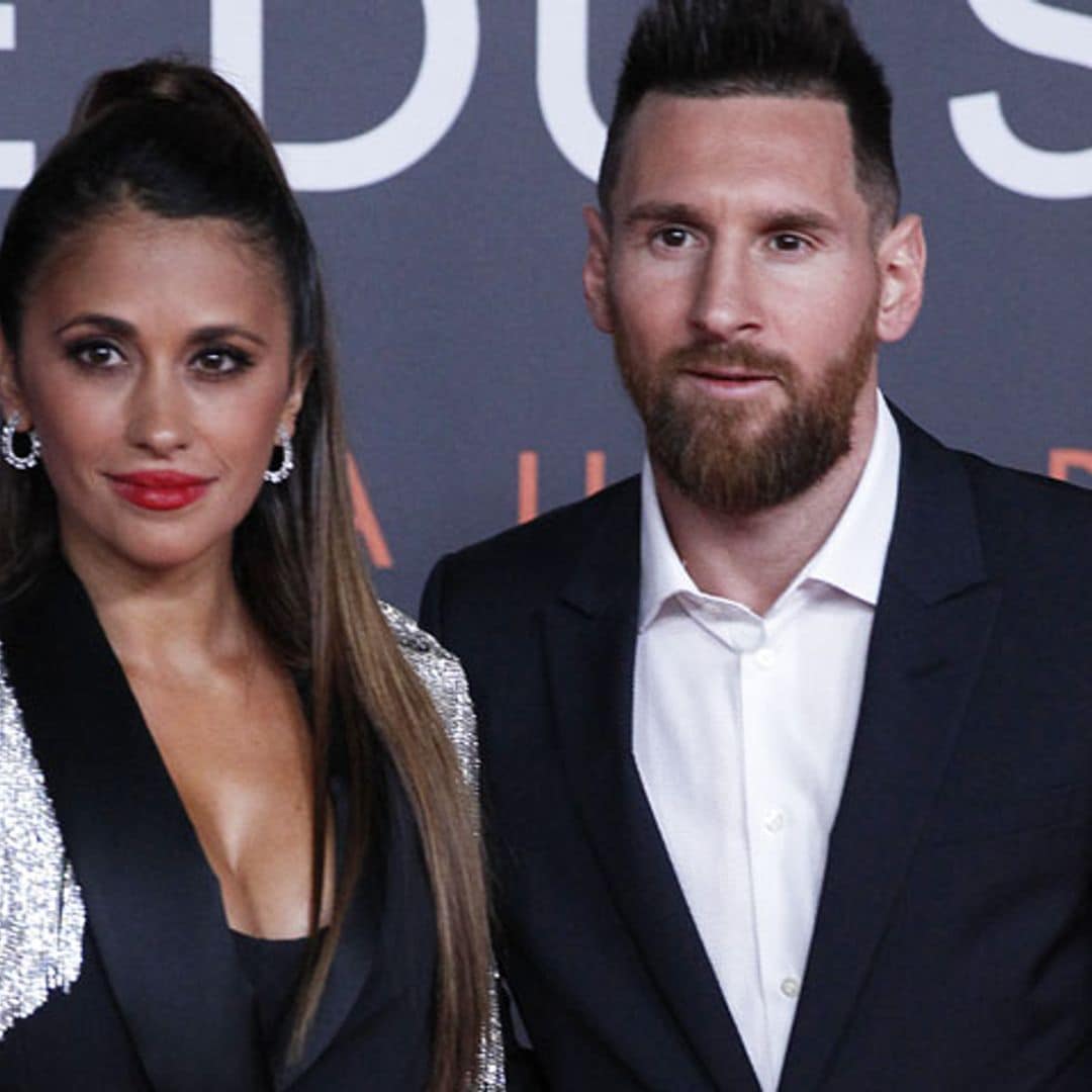 Antonela Roccuzzo se marca un 'Pedroche' en la gran noche de Leo Messi