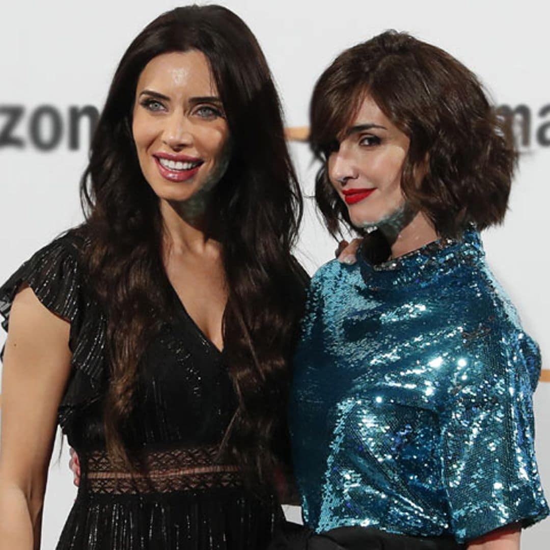 El duelo de estilo de Pilar Rubio y Paz Vega: lazos, transparencias y mucho brillo