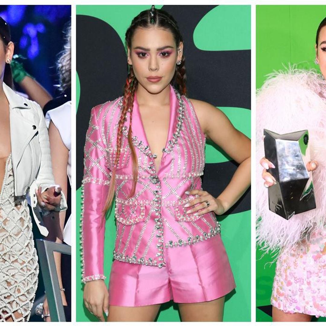 Danna Paola y sus increíbles looks en los Spotify Awards