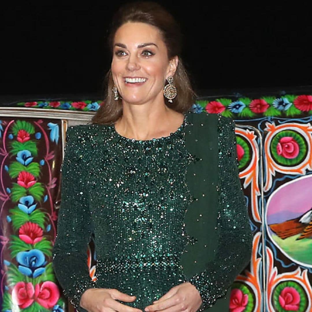 El fabuloso vestido que ha convertido a Kate en princesa árabe por una noche