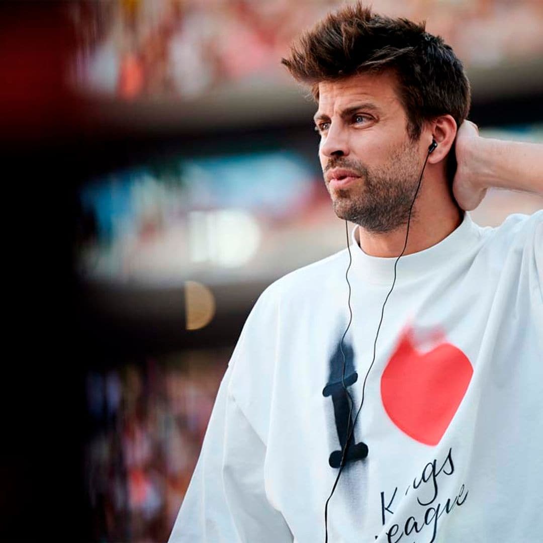 El vídeo de la aparatosa caída de Gerard Piqué durante un acto de la Kings League en México