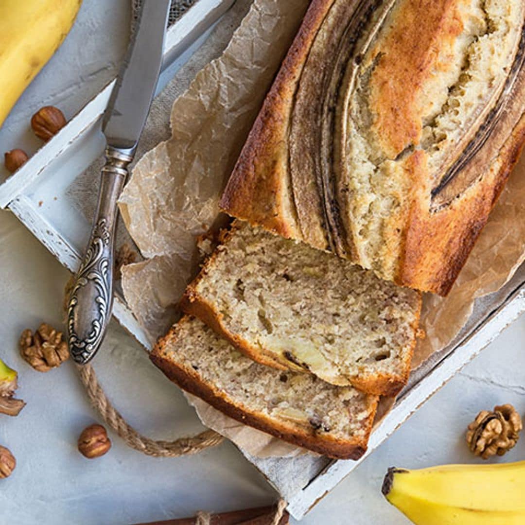 'Banana Bread', aprovecha esos plátanos que están a punto de pasarse