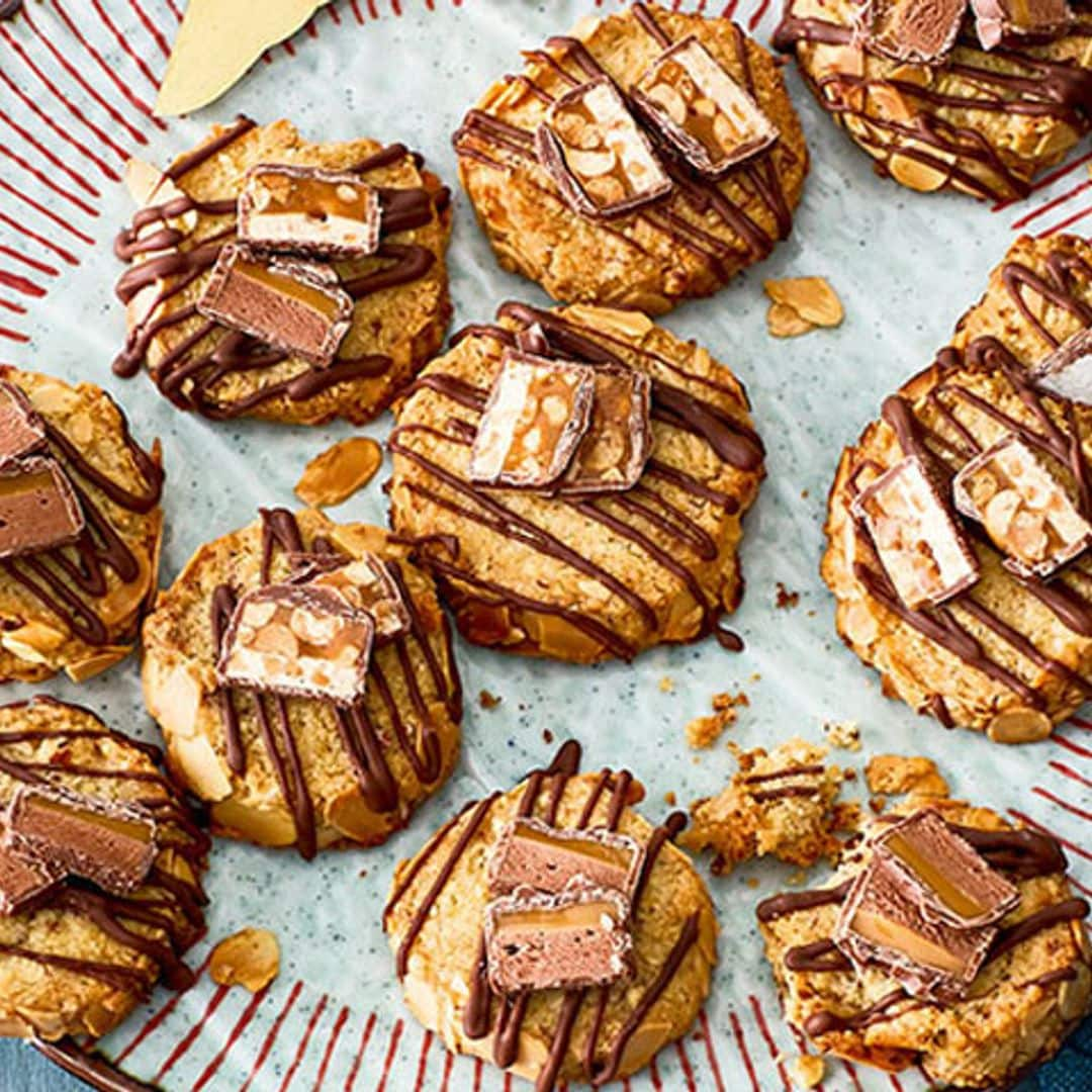 Galletas de chocolate y almendras