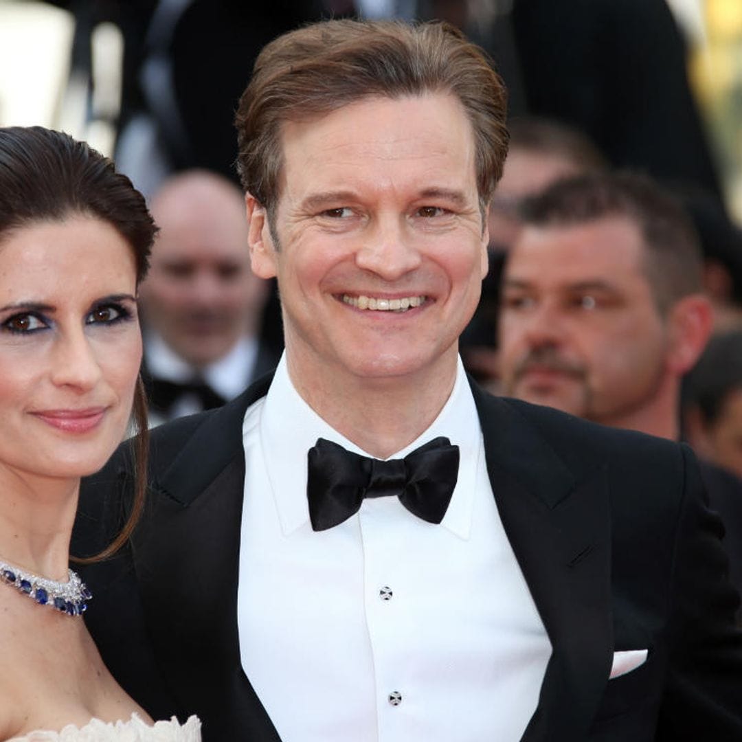 Colin Firth y Livia Giuggioli demuestran que son dos 'ex' muy bien avenidos