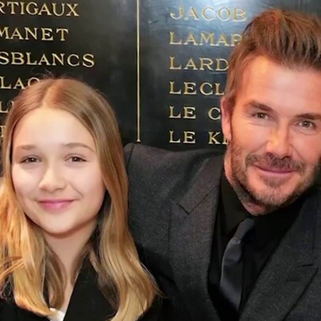 ¿Papá celoso? David Beckham pide a sus hijos que se preparen para cuidar a su hermanita, Harper