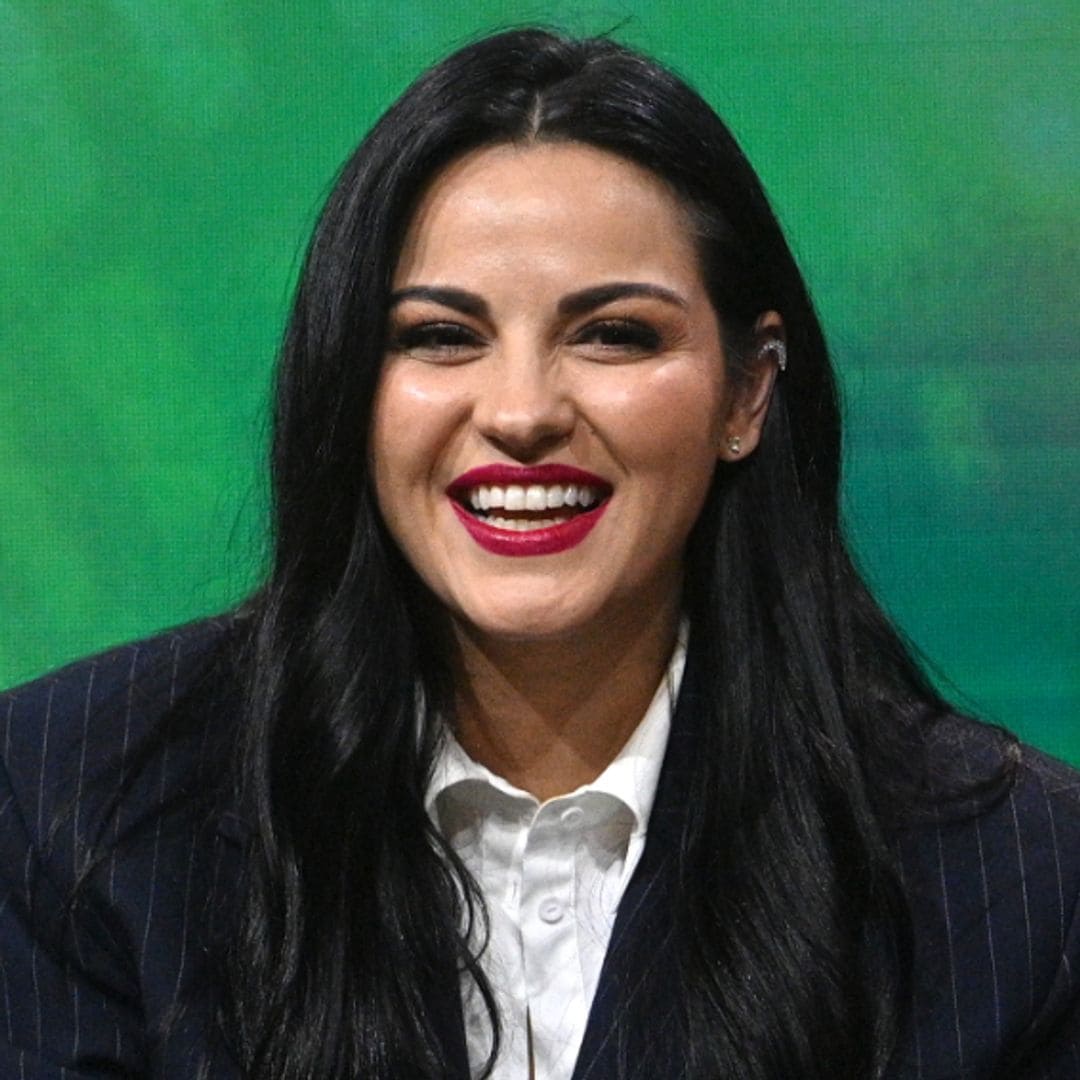 El poderoso mensaje de Maite Perroni al ser cuestionada por la situación de Ángela Aguilar