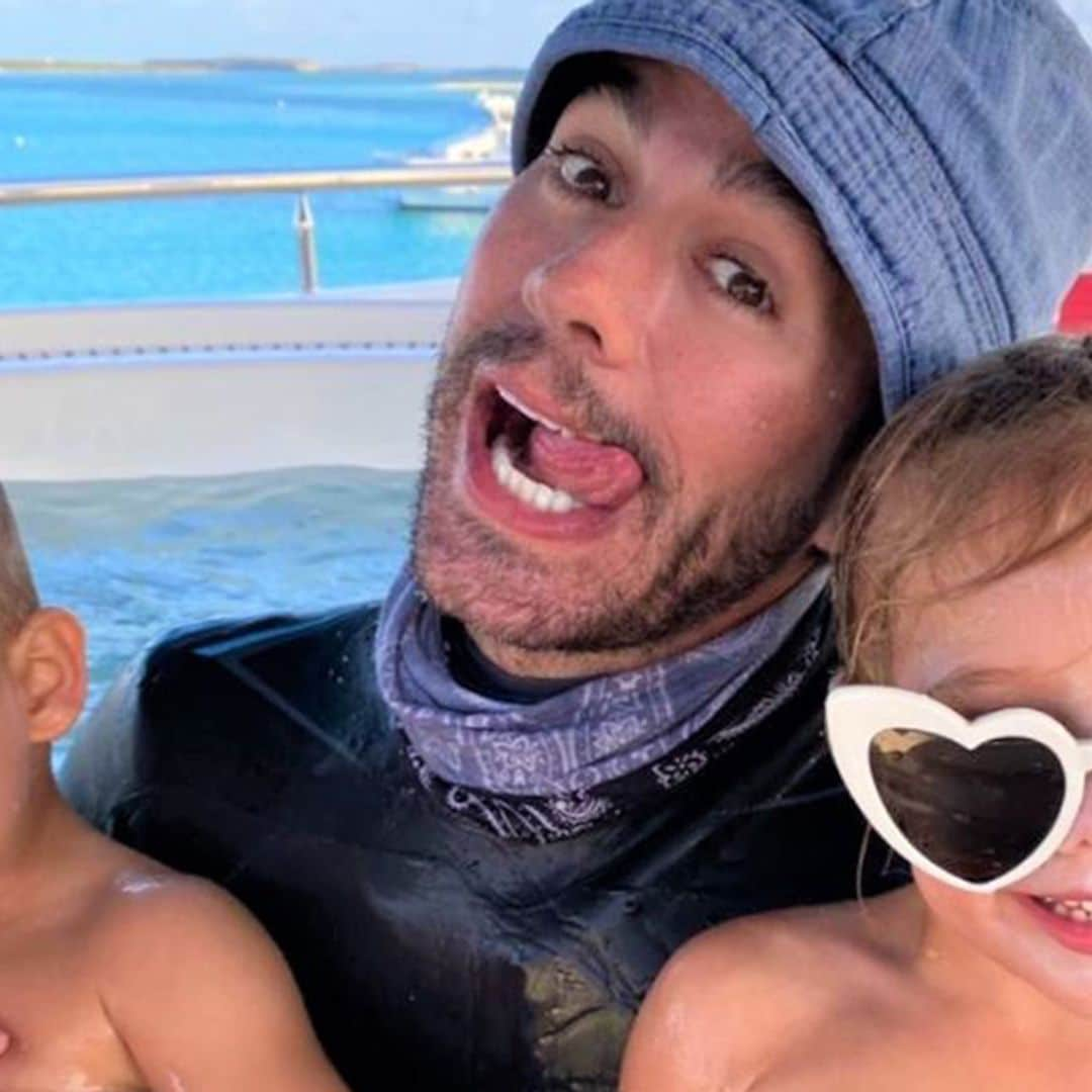 Enrique Iglesias cumple 47 años volcado totalmente en su familia numerosa y alejado de los focos