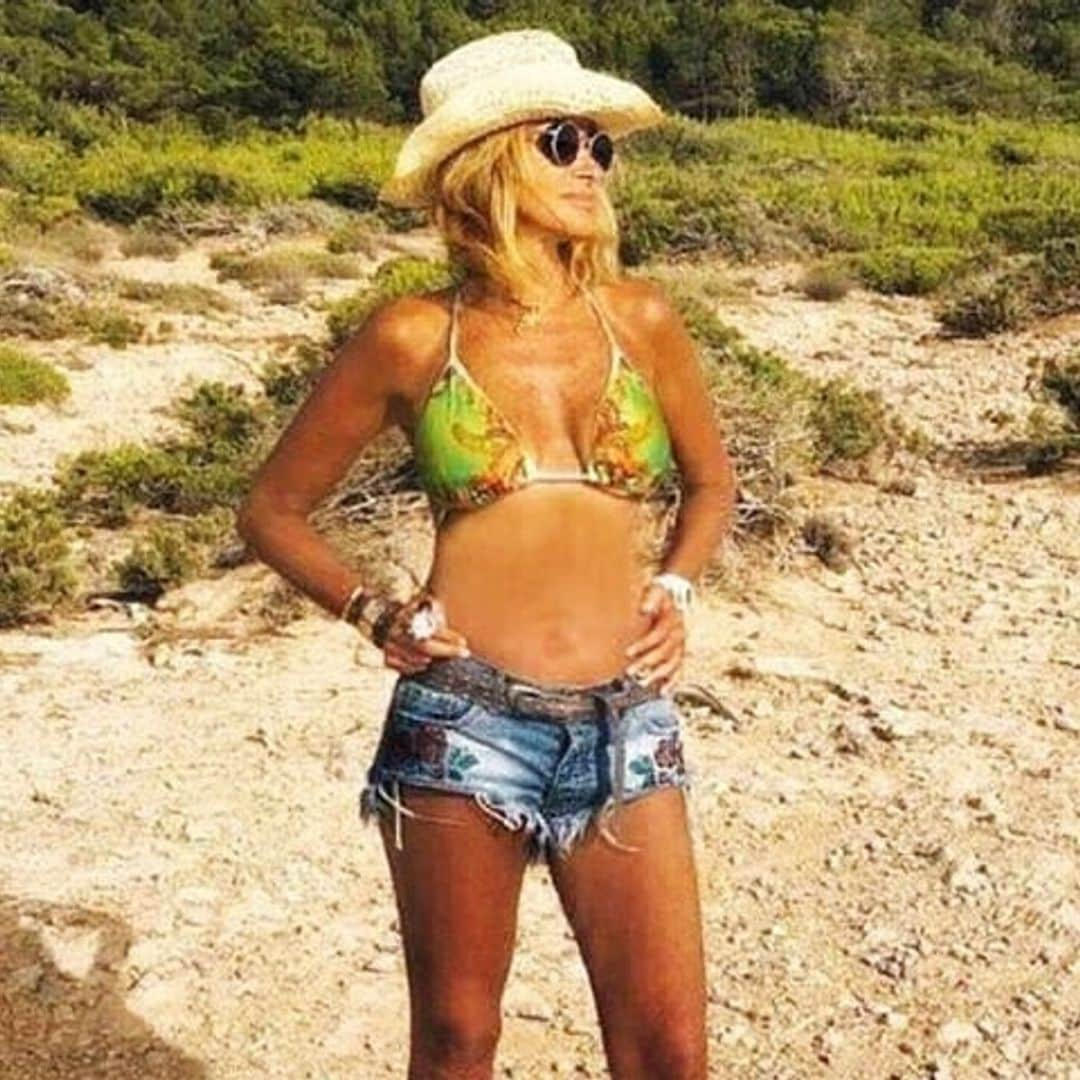 Adela Micha y el bikini con el que presumió su figura en Ibiza