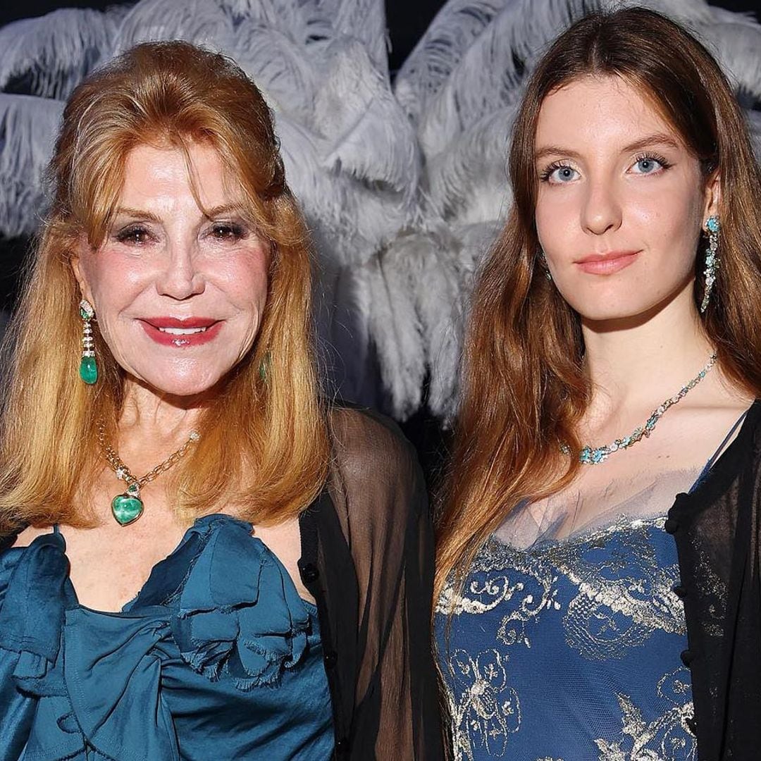 La baronesa Thyssen y su hija Carmen, noche de ‘glamour’ en Venecia