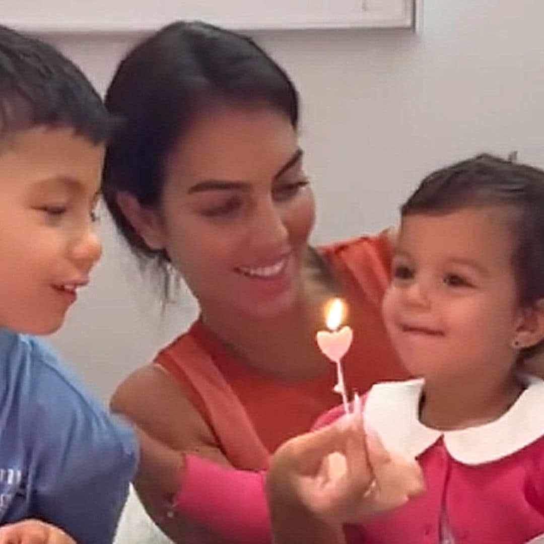 Así han celebrado Georgina Rodríguez y Cristiano Ronaldo el cumpleaños de su pequeña Bella Esmeralda