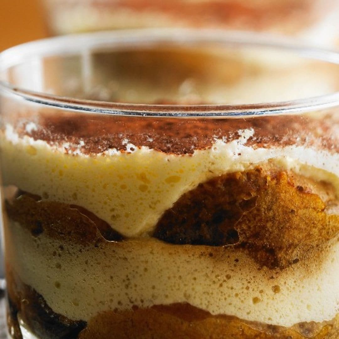 Tiramisú fácil en vaso