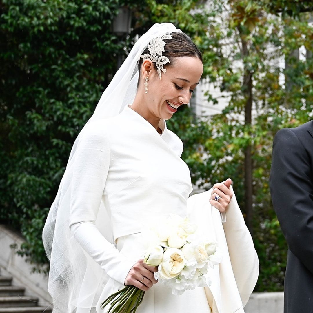 Todos los detalles del look nupcial de Nerea Zabala en su boda con Ignacio Ruiz-Gallardón