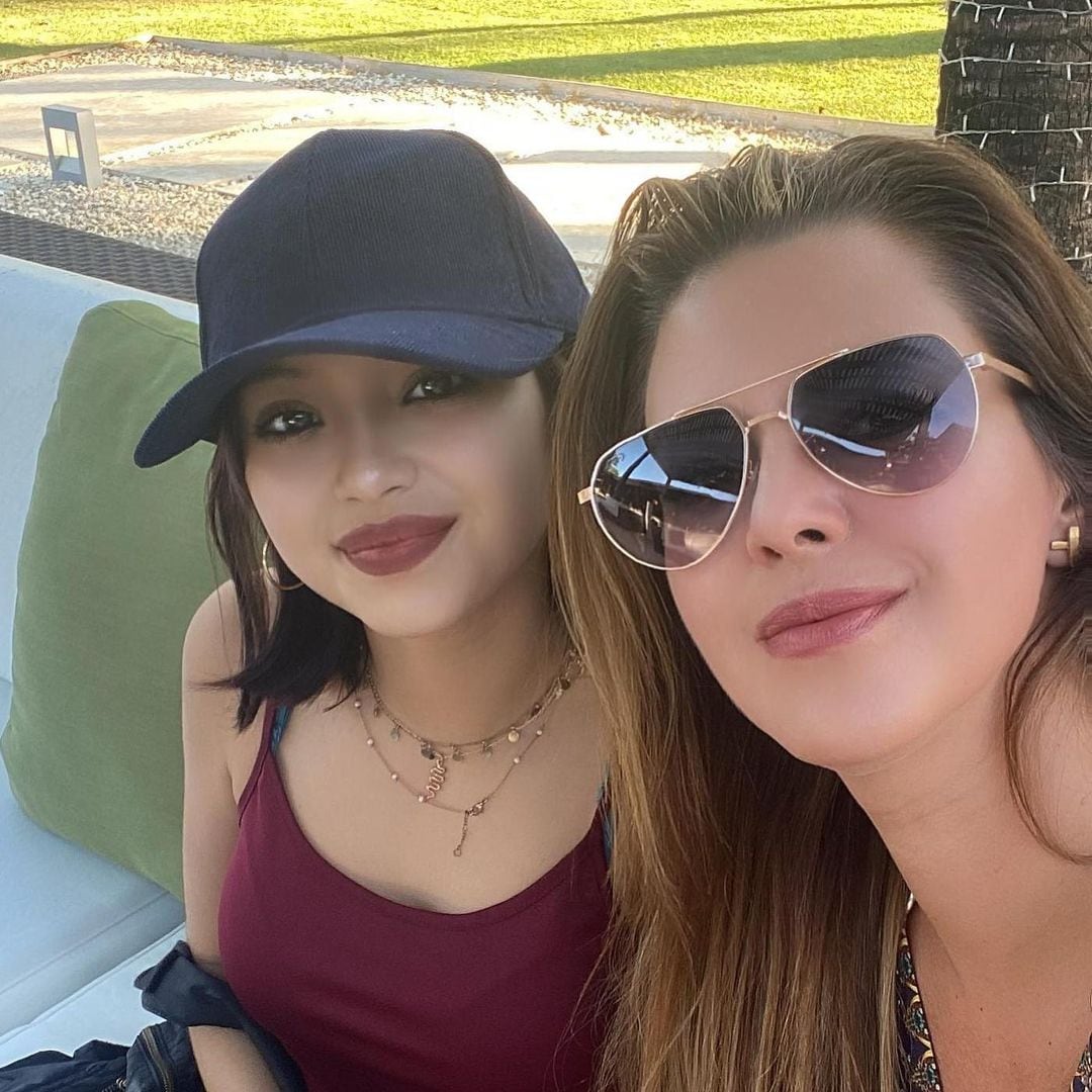 Alicia Machado, de paseo por Nueva York con su princesa, su hija Dinorah Valentina