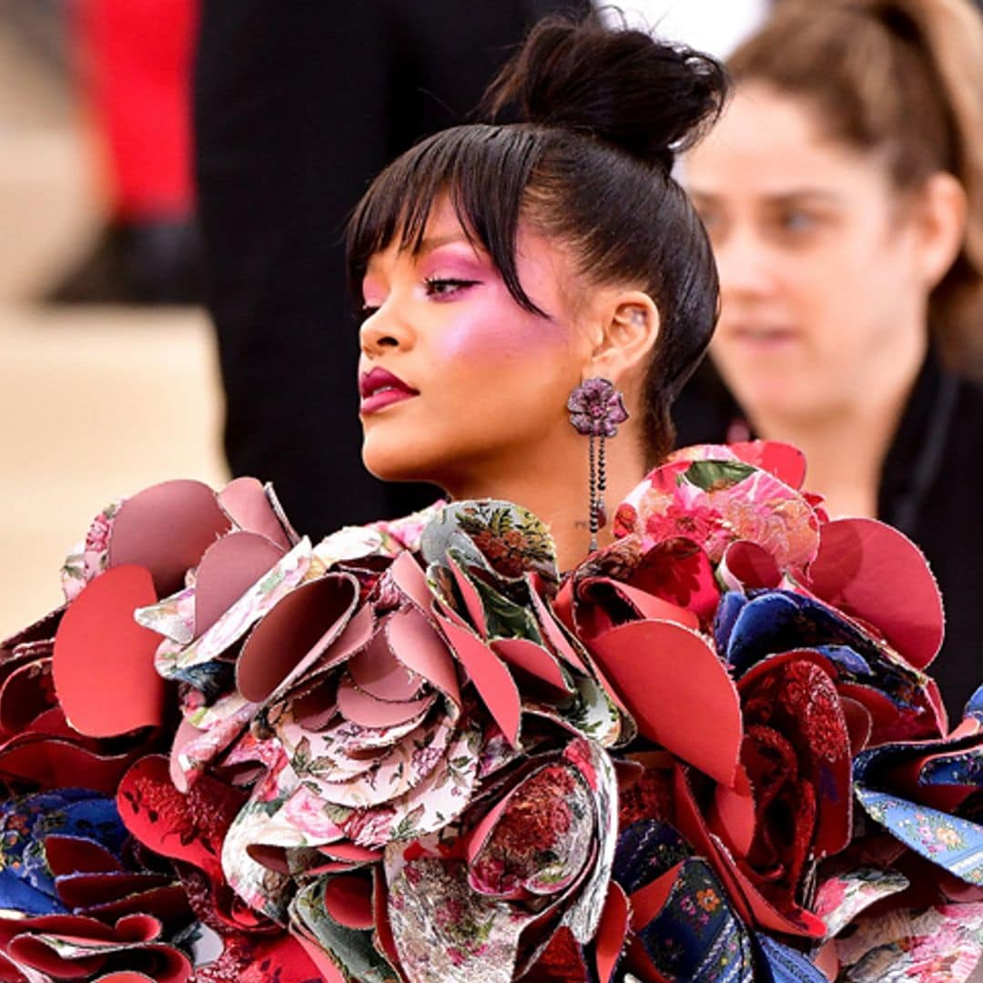 Un repaso a los ‘looks’ más explosivos que ha lucido Rihanna en la MET Gala