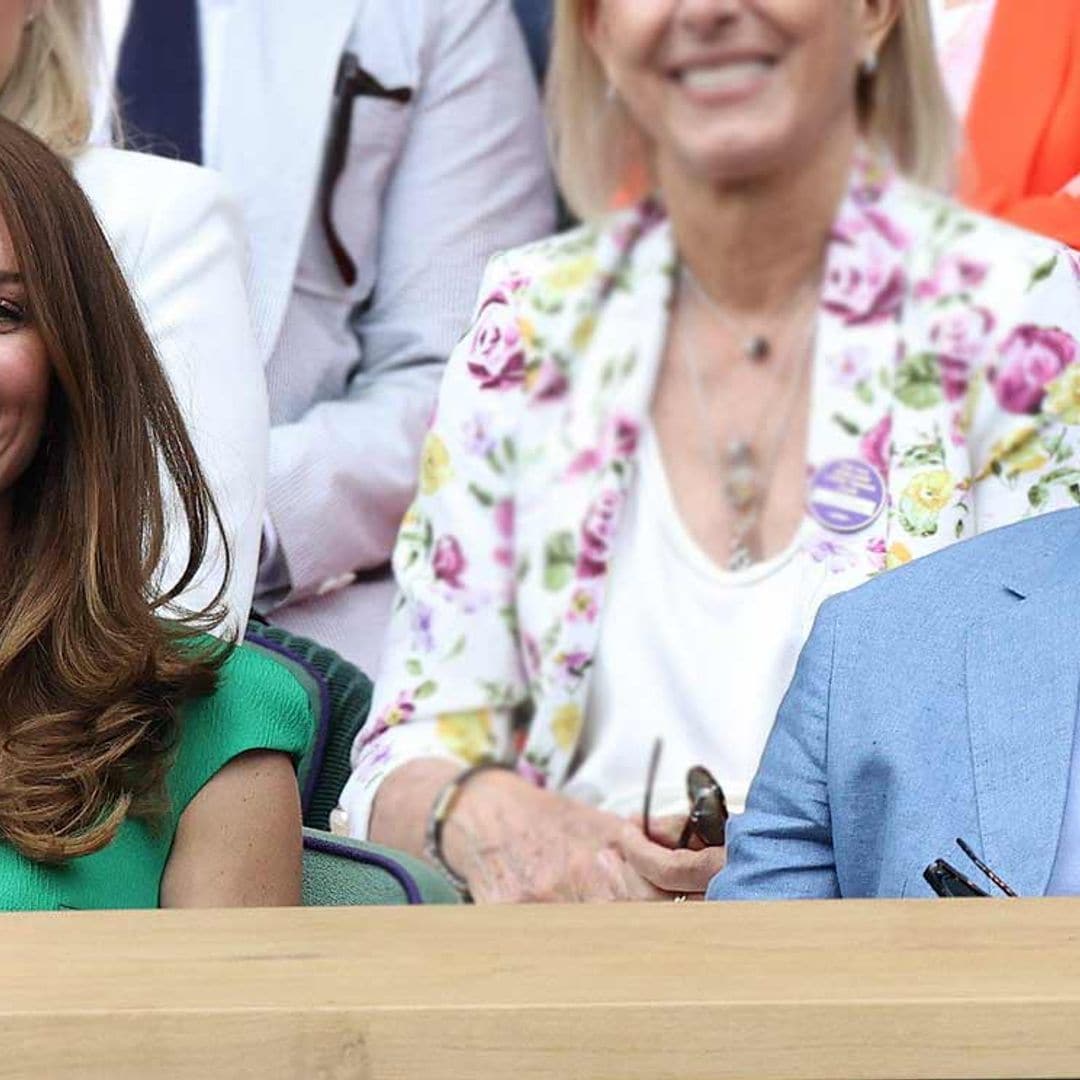 ¡Se acabó la cuarentena! Kate Middleton reaparece en Wimbledon