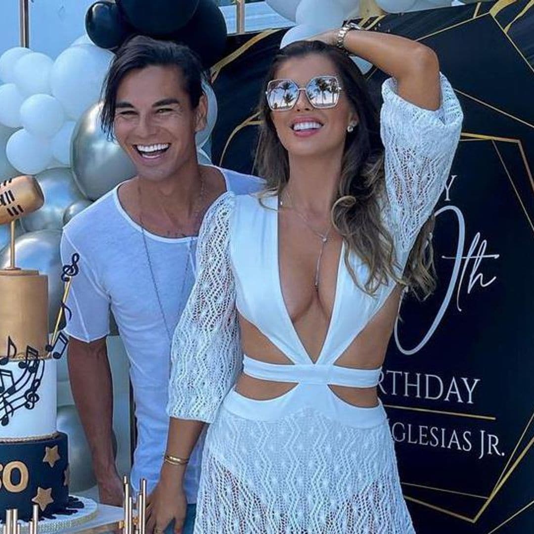 julio iglesias jr y su novia vivi di domenico