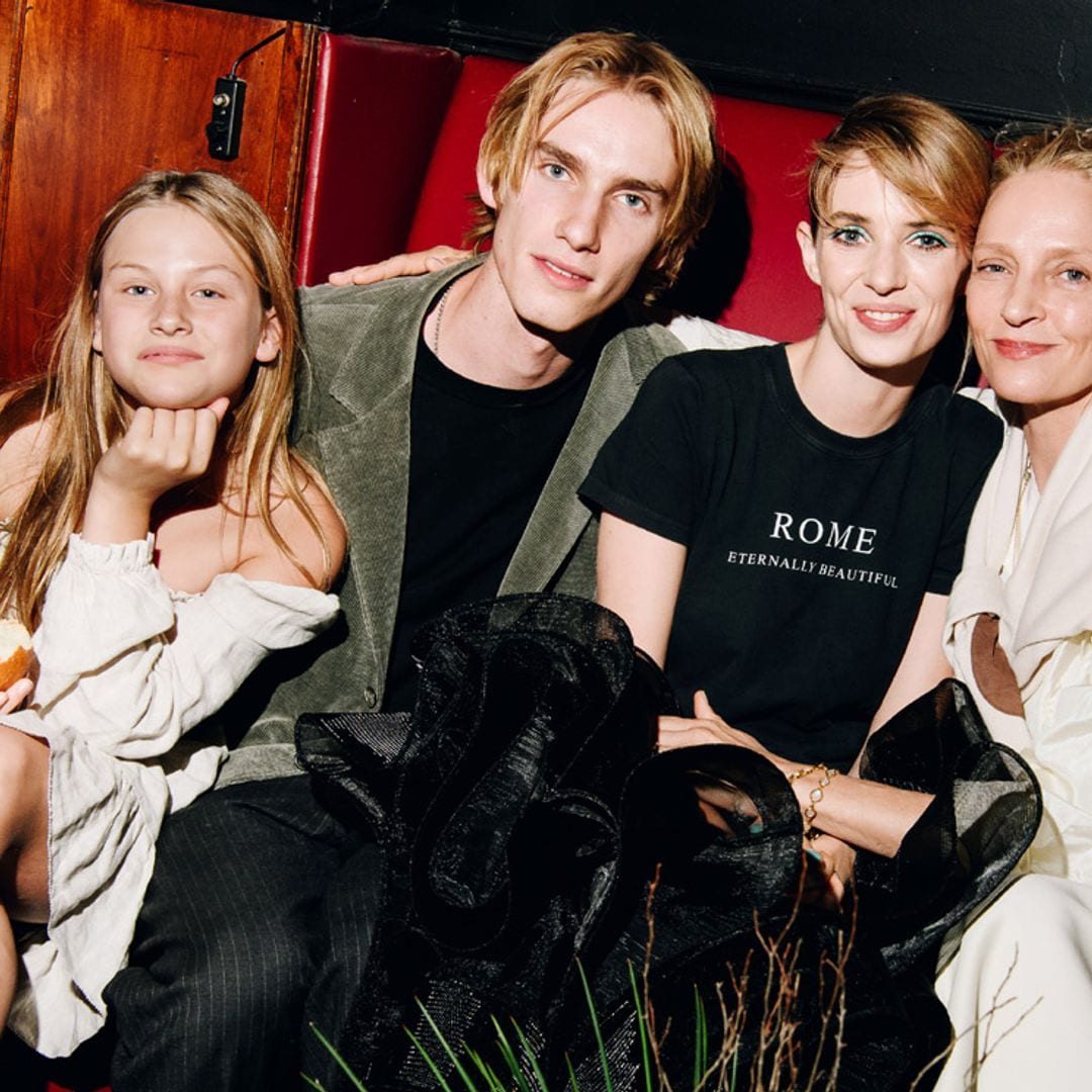 ¡Orgullo de madre! Conoce a los tres hijos de Uma Thurman