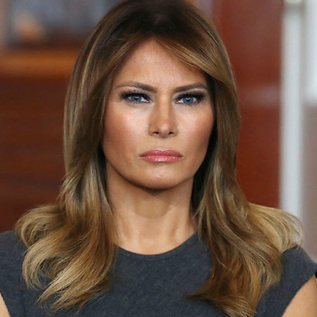 El maquillaje con truco de Melania Trump en sus looks de trabajo