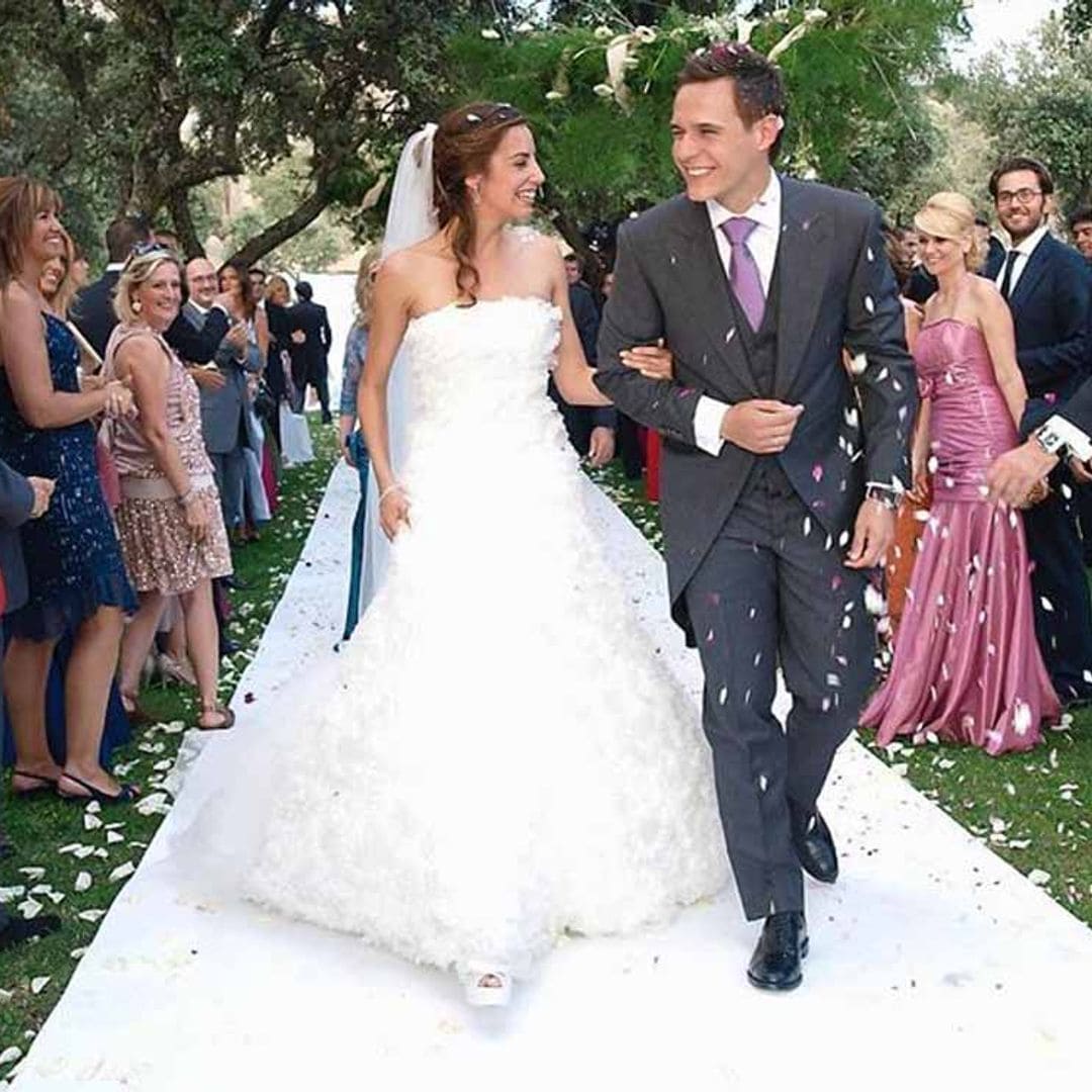 Christian Gálvez y Almudena Cid celebran diez años de casados desvelando una anécdota de su boda