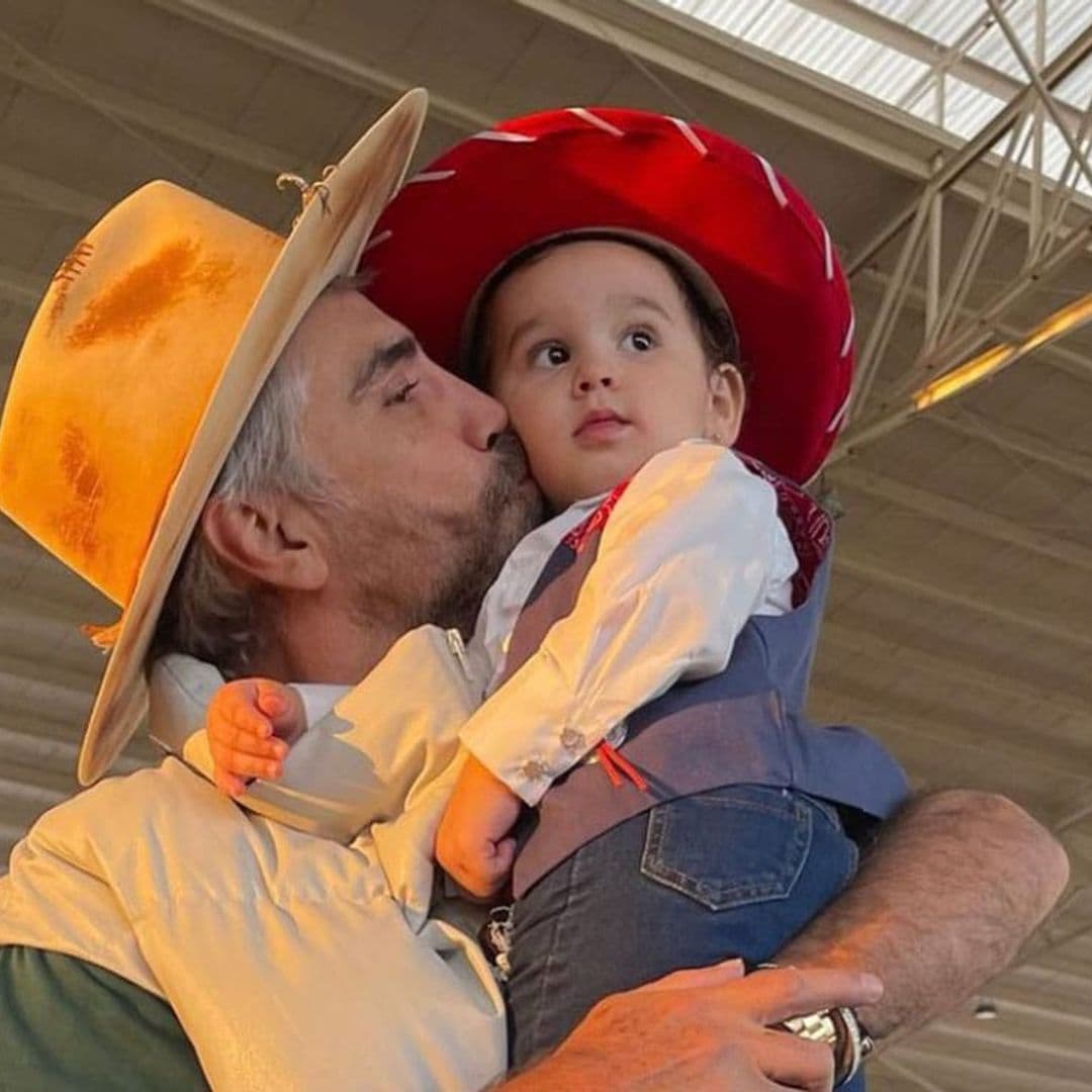 El tierno reencuentro de El Potrillo con su nieta Cayetana