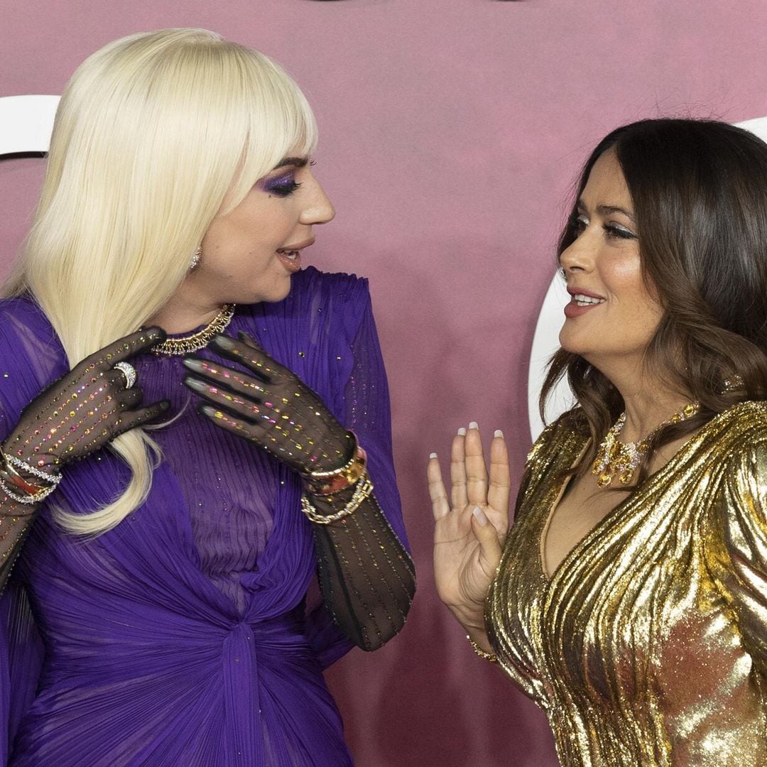 La reacción de Salma Hayek a una escena íntima con Lady Gaga en ‘House of Gucci’