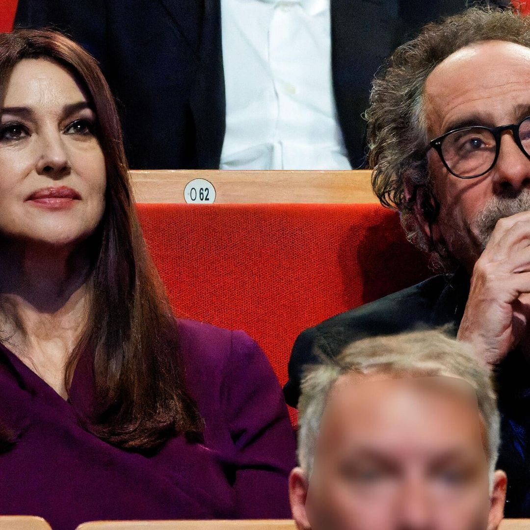 Las imágenes no vistas de Monica Bellucci y Tim Burton, la nueva y sorprendente pareja que pasea su amor por España