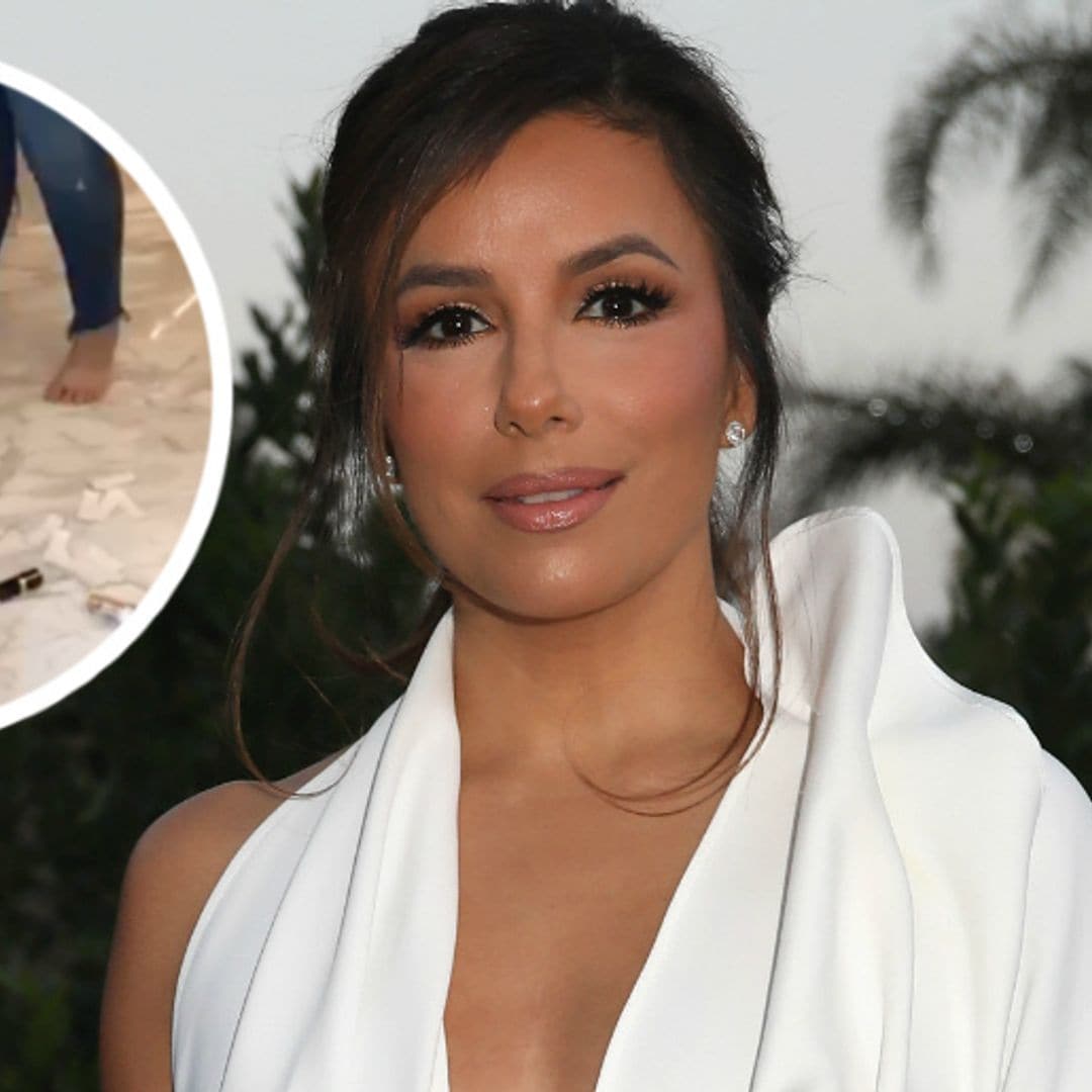 Eva Longoria y el tierno momento al lado de su hijo Santiago, antes de su bautismo