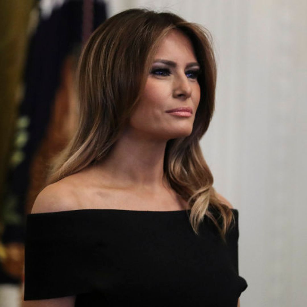 Melania Trump o cómo llevar con estilo el escote 'Bardot' si tienes mucho pecho