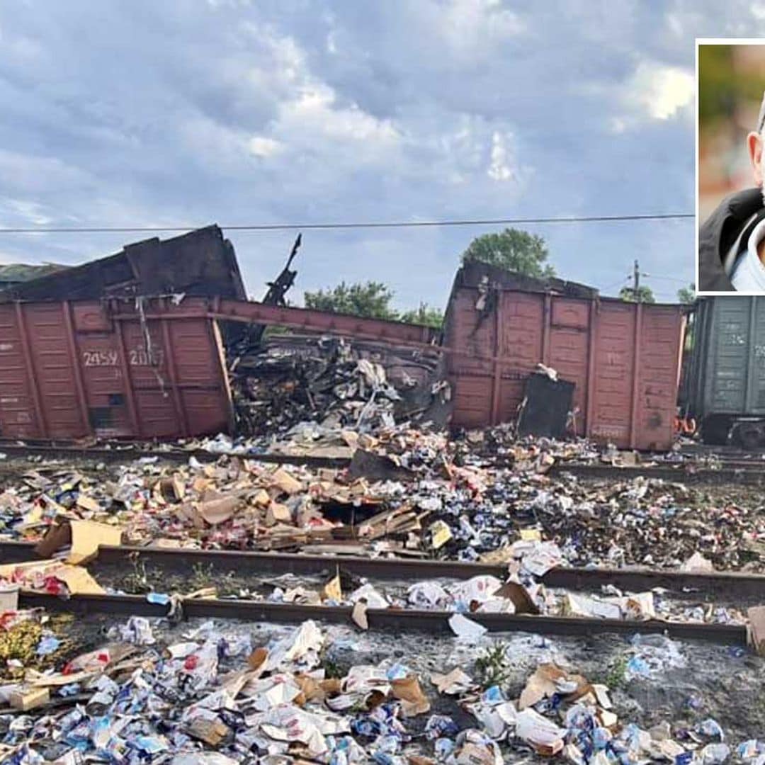 Un misil ruso impacta contra el tren del chef José Andrés cargado de comida