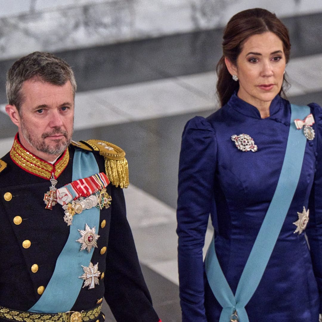 Federico y Mary de Dinamarca acompañan a la reina Margarita en uno de sus últimos actos como monarca