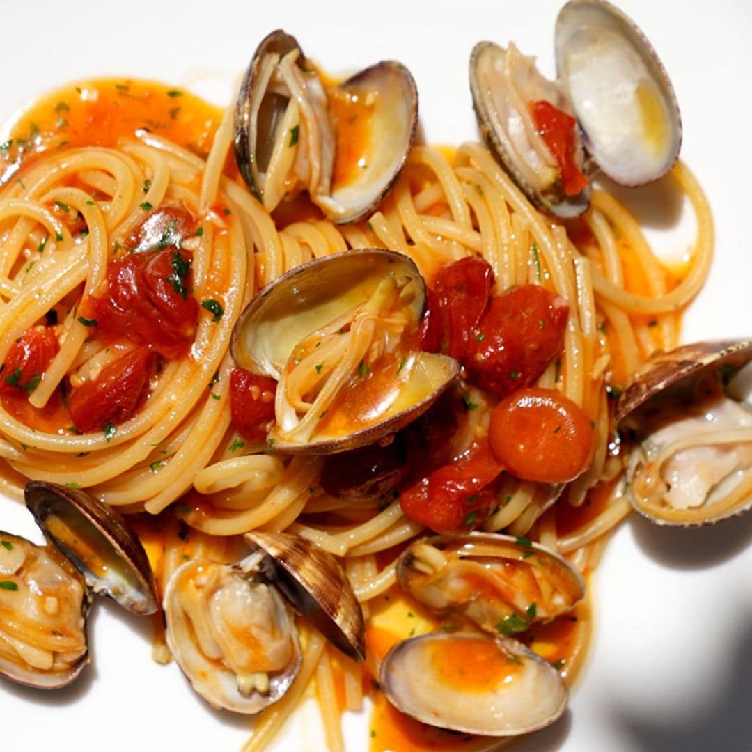 Spaghetti al bronzo alla vongole