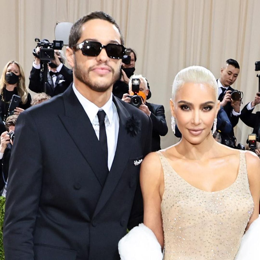 El sorpresivo reencuentro de Kim Kardashian y Pete Davidson en la Met Gala 2023