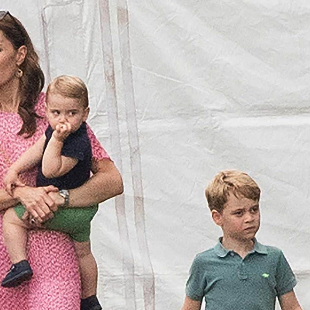 El pique de George de Cambridge con su hermano Louis