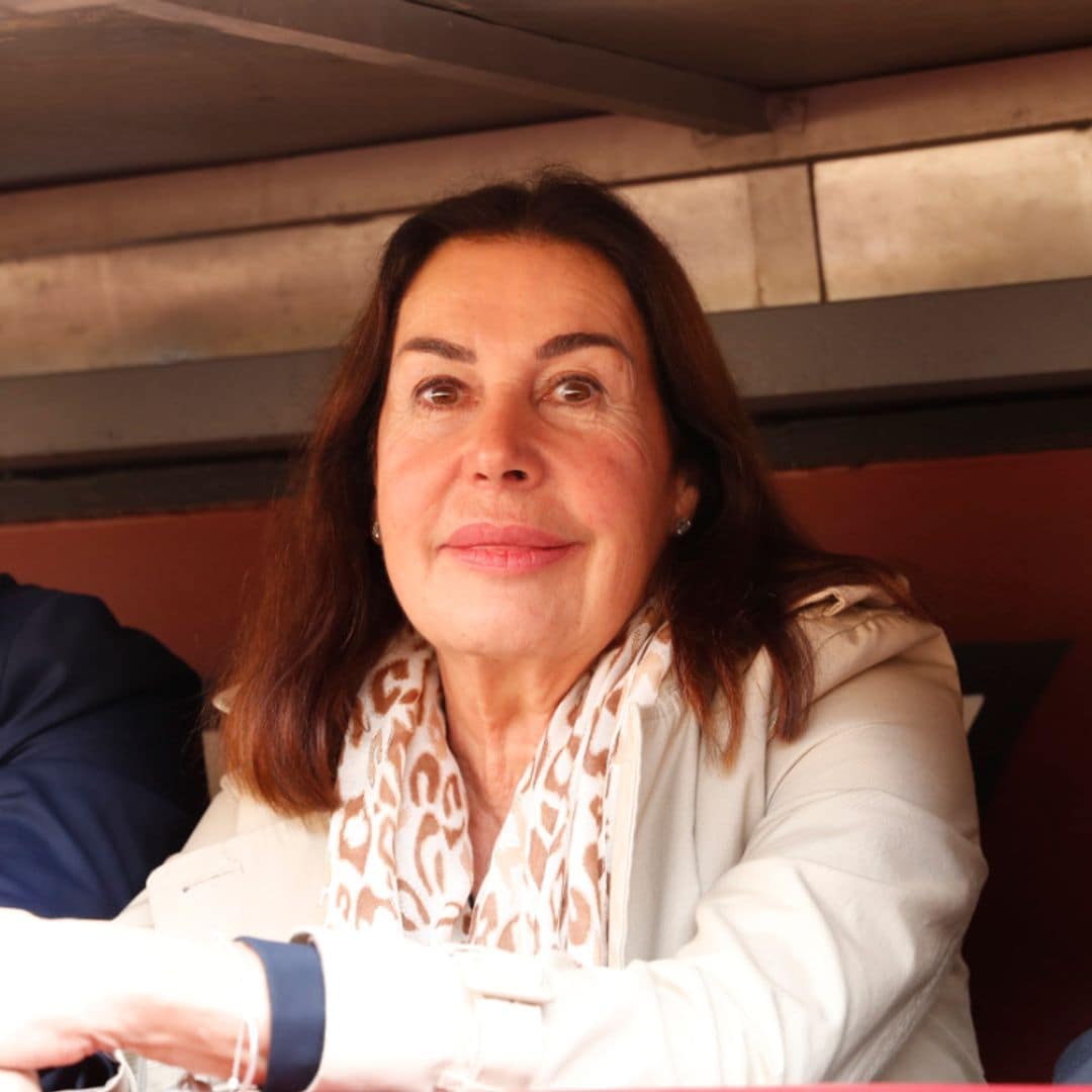 Carmen Martínez-Bordiú reaparece en Las Ventas siete meses después de su último acto público