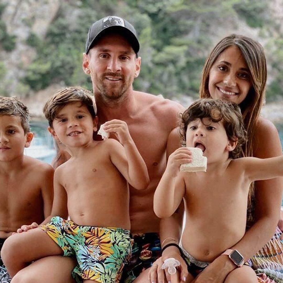 Hijos de Leo Messi presentan al nuevo integrante de la familia con tiernas fotos