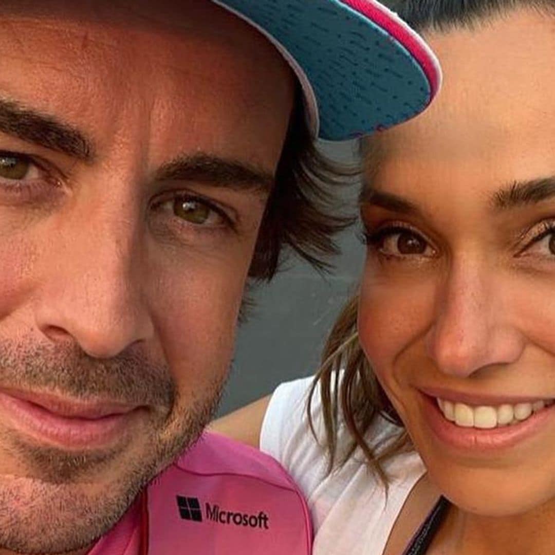 Fernando Alonso, como nunca lo hemos visto: las fotografías más cariñosas con su nueva novia