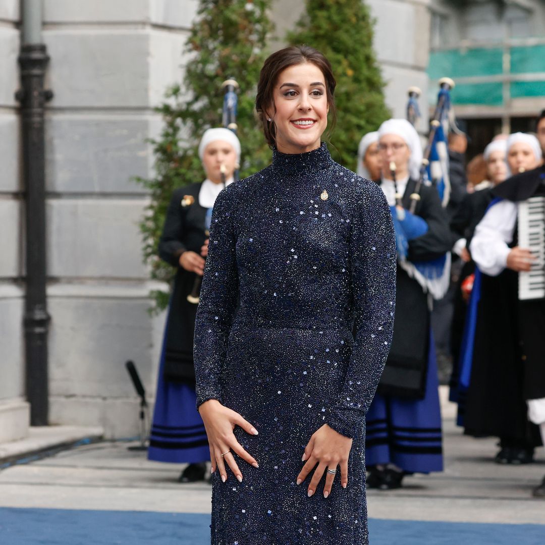 Carolina Marín brilla con un vestido joya en los Premios Princesa de Asturias