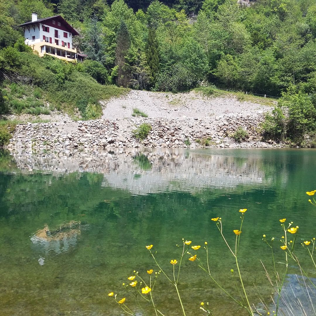 Garganta de Holzarte, en los Pirineos franceses