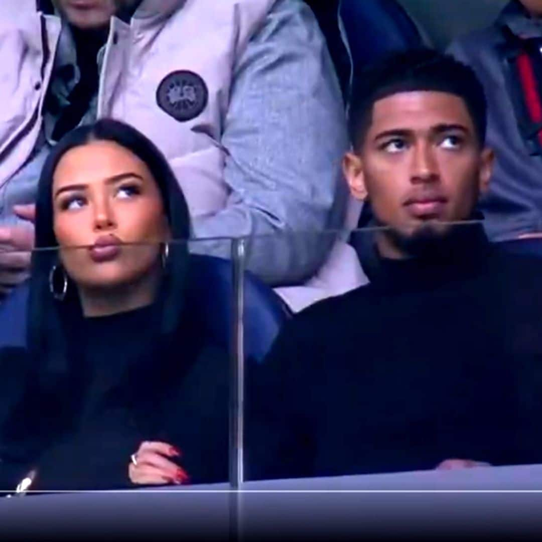 Jude Bellingham presume (por fin) de novia en el palco del Bernabéu: la espectacular modelo Ashlyn Castro