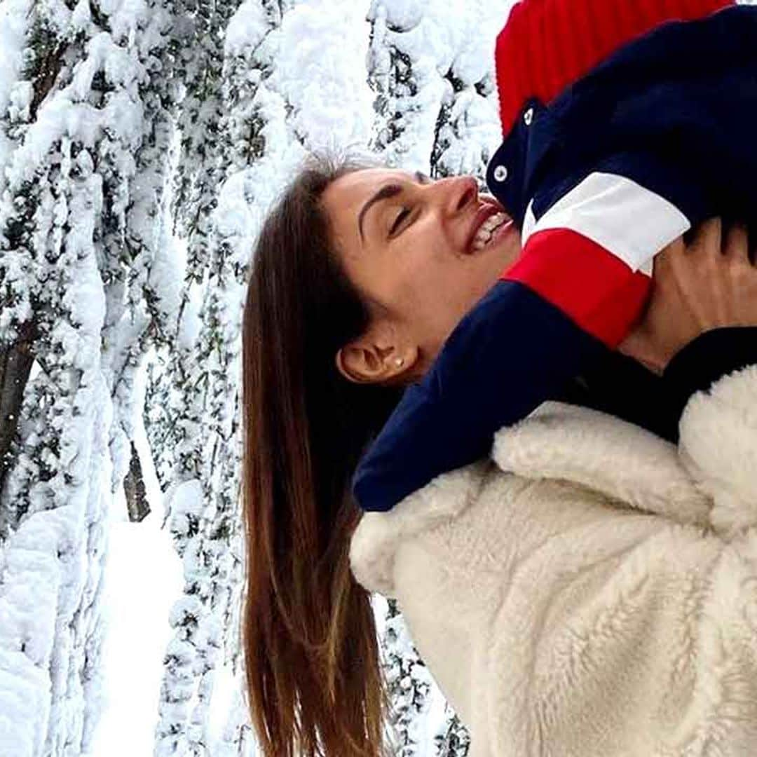 Hiba Abouk felicita a su hijo Amín y recuerda la situación tan curiosa que vivió cuando iba a dar a luz